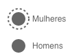 Ícones para representação de homens e mulheres