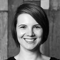 Retrato da infografista Renata Steffen