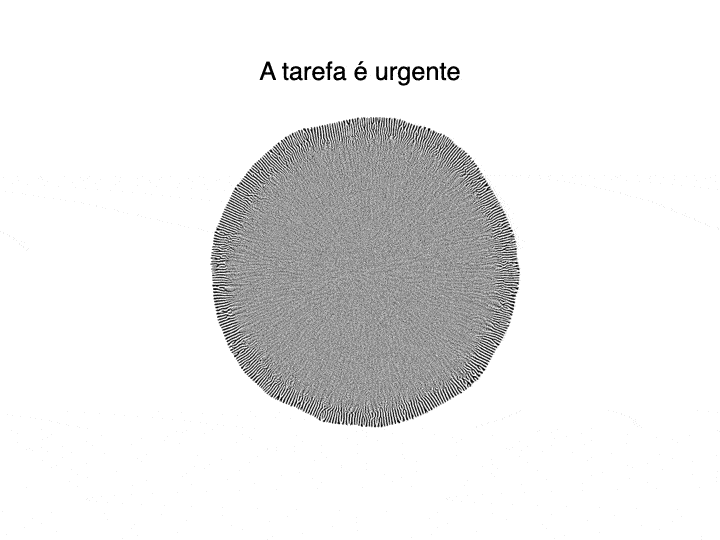 Animação sobre uma moldura de pensamento além do humanismo de dados